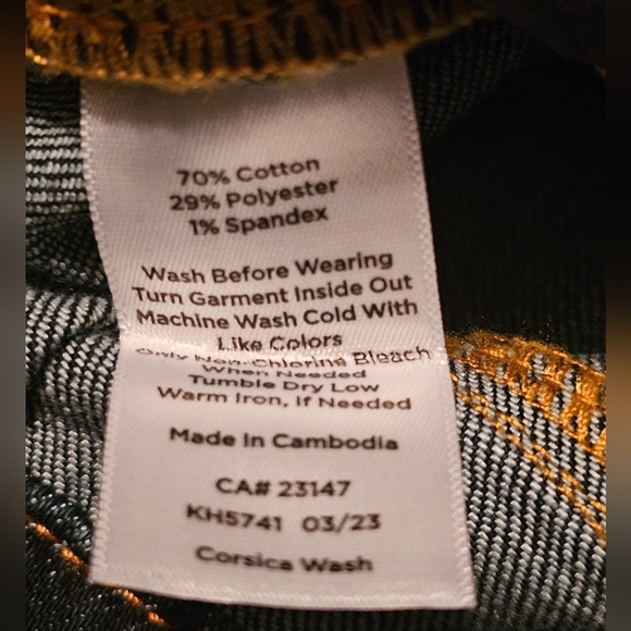 Talbots Everyday Relaxed Jeans CORSICA WASH Size 10 - Picture 6 of 6